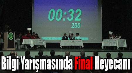 Bilgi Yarışmasında Final Heyecanı