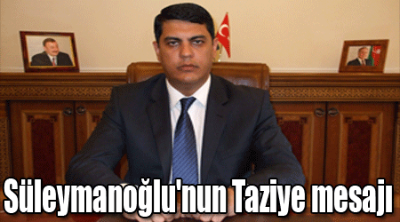 Süleymanoğlu'nun Taziye mesajı