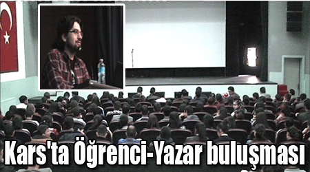 Kars'ta Öğrenci-Yazar buluşması