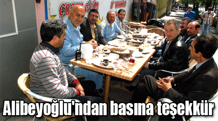 Burhan Alibeyoğlu'ndan basına teşekkür