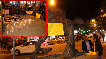Kars'ta 'mum'lu eylem