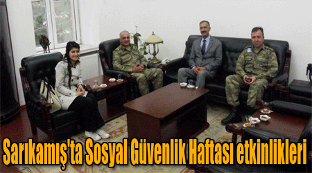 Sarıkamış'ta Sosyal Güvenlik Haftası etkinlikleri