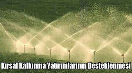 Kırsal Kalkınma Yatırımlarının Desteklenmesi