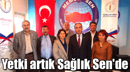 Yetki artık Sağlık Sen'de