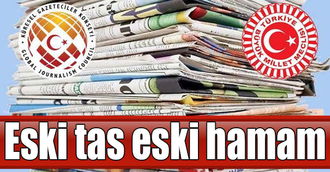 Gazetecilere ‘Yıpranma Payı’nda eski tas eski hamam