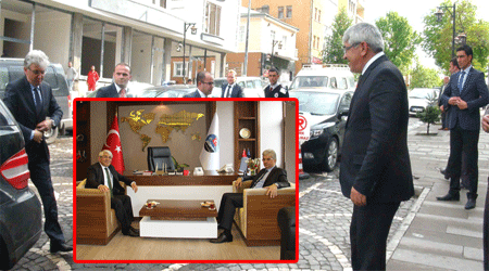 Tepe'den Karaçanta’ya veda ziyareti