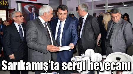 Sarıkamış'ta sergi heyecanı