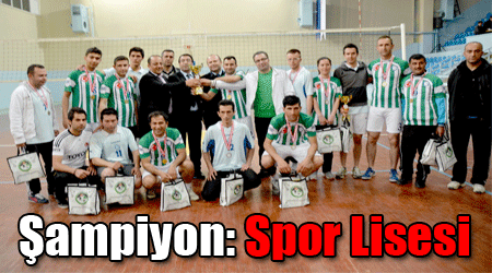 Şampiyon: Spor Lisesi