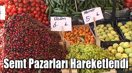 Semt Pazarları Hareketlendi