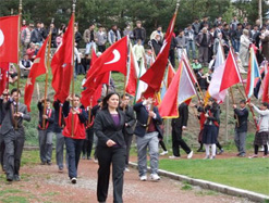 Sarıkamış 19 Mayıs’ı yağmur altında kutladı