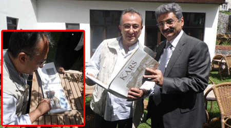 Akçöyöz’den, Talipoğlu’na ‘Kars’ Hediyesi