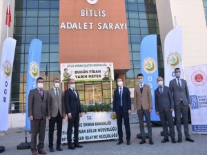 Bitlis'te "Bu Gün Fidan Yarın Nefes Projesi"