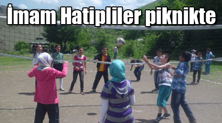 İmam Hatipliler piknikte