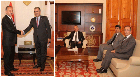 Vali Özdemir'e Kars Günleri Ziyareti