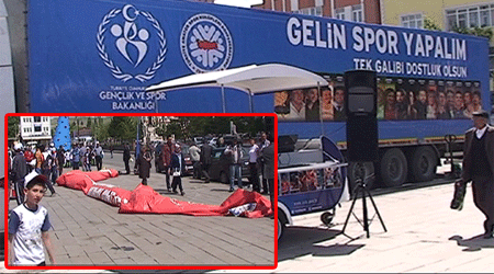 Spor Tır’ı Kars’ta...