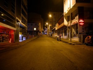 Doğu Anadolu'da sokağa çıkma yasağının ardından cadde ve sokaklar boş kaldı
