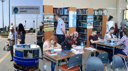Doydukları kenti doğdukları kentlerde tanıttılar