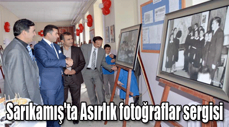 Sarıkamış'ta Asırlık fotoğraflar sergisi