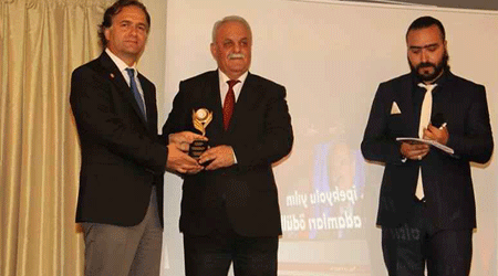Hasan Zeynalov’a “Yılın Altın Adam”ı Ödülü