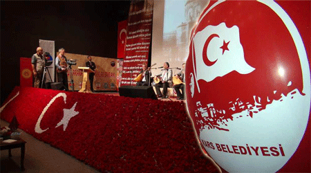 Kars'ta 'Sümmani Kolu' Sahne Aldı