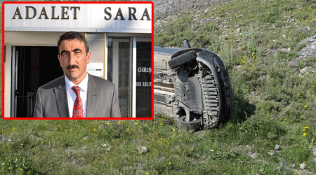 Başkan Uray Kaza Geçirdi!