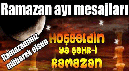 Ramazan ayı mesajları