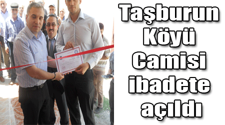 Taşburun Köyü Camisi ibadete açıldı