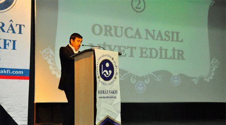 Kars'ta 50 Soruda Ramazan ve Oruç paneli