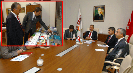 Vali Özdemir, SERKA’yı ziyaret etti