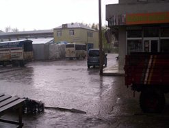 Sel ve Dolu Kars'ı Vurdu