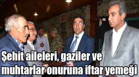 Başkan Toksoy'dan iftar yemeği