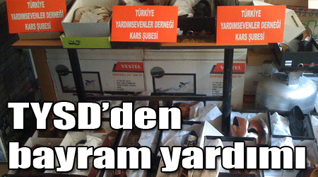 TYSD’den bayram yardımı