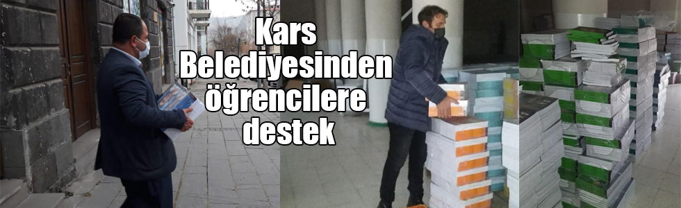 Kars Belediyesinden LGS’ye girecek öğrencilere destek