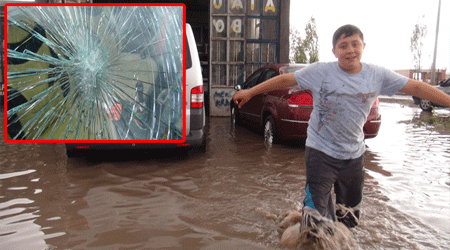Sanayi adeta savaş alanına döndü!