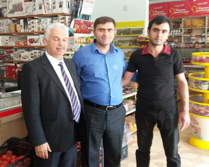 Akyaka’da esnaflar bilgilendirildi