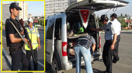 Kars'ta Polisin seçim önlemi