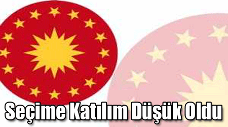 Seçime Katılım Düşük Oldu
