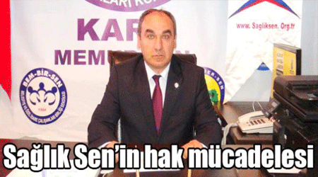 Sağlık Sen’in hak mücadelesi
