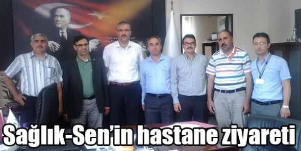 Sağlık-Sen’in hastane ziyareti