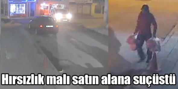 Hırsızlık malı satın alana suçüstü