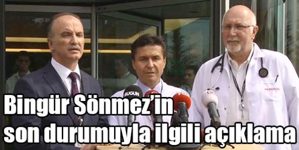 Sönmez’in son durumuyla ilgili açıklama