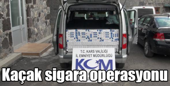 Kaçak sigara operasyonu