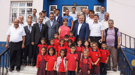 Arslan okulları ziyaret etti