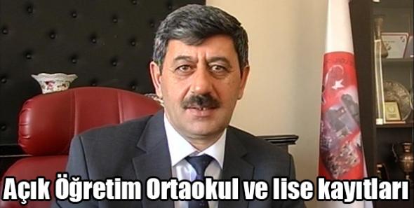 Açık Öğretim Ortaokul ve lise kayıtları