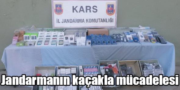 Jandarmanın kaçakla mücadelesi