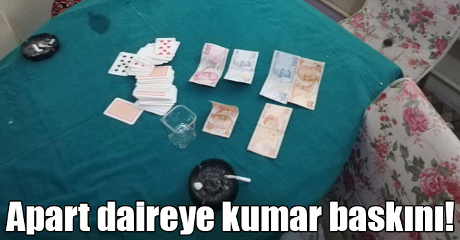 Kars’ta apart daireye kumar baskını!