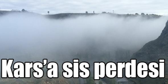 Kars’a sis perdesi