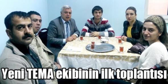 Yeni TEMA ekibinin ilk toplantısı