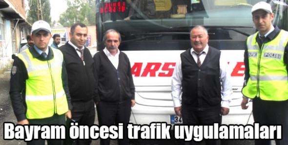 Trafik uygulamaları başlatıldı