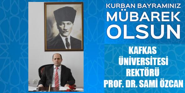 Özcan’ın Bayram Mesajı